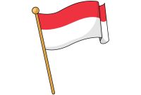 Indonesia 3D Rounded Flag with Transparent Background 15272227 PNG Indonesia’s Development Vision Toward Golden 2045